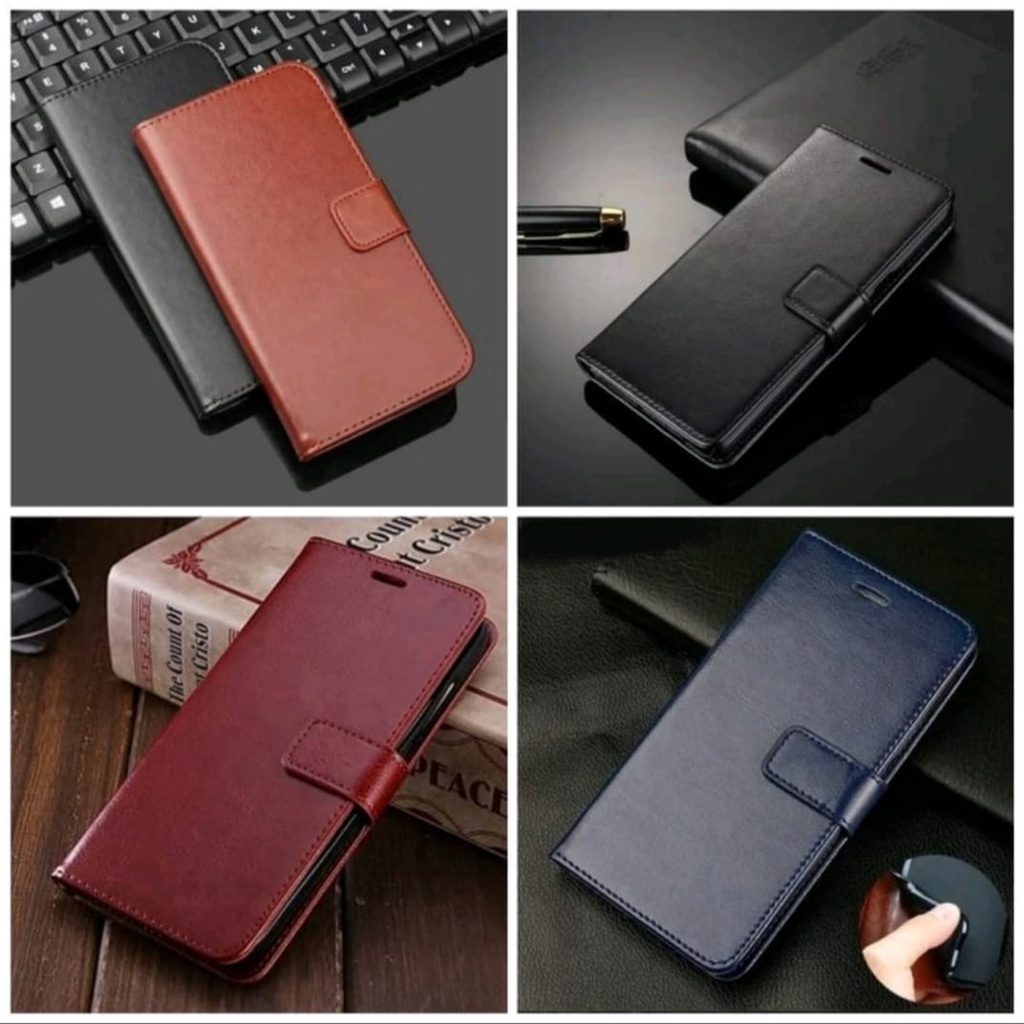 Caese leather wallet/ Flip Polos OPPO A77s