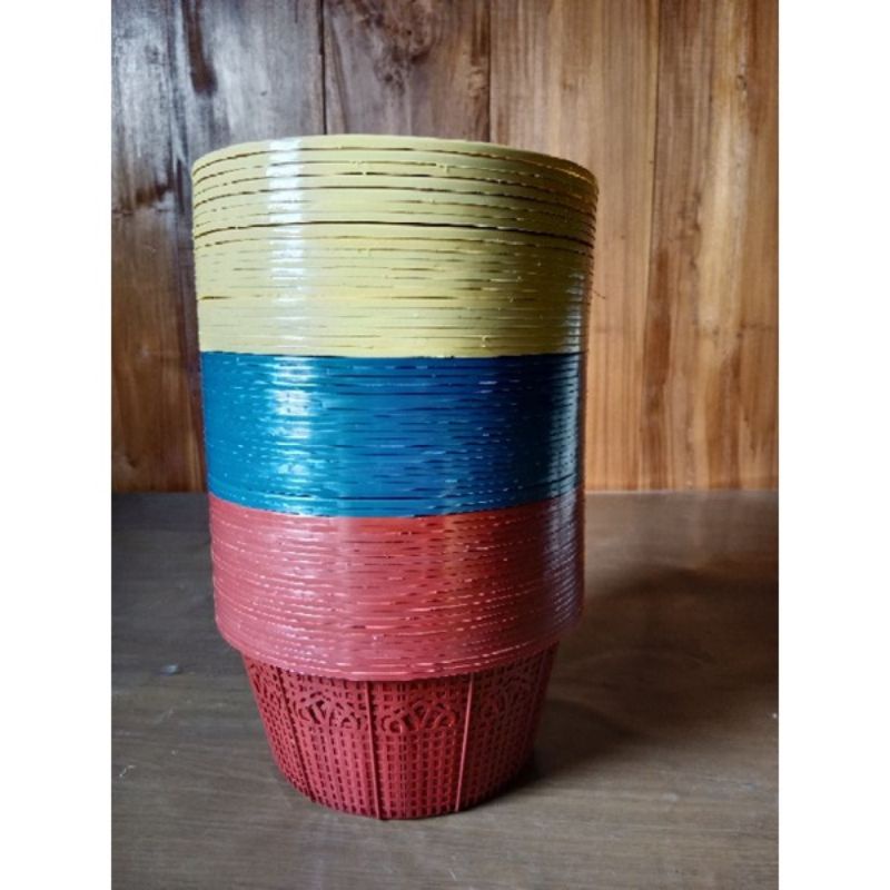 100pcs wakul hajatan // cething //besek hajatan