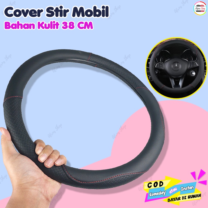 Cover Stir Mobil 38CM Bahan Kulit