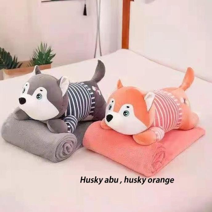 Selimut boneka balmut travel bantal selimut boneka
