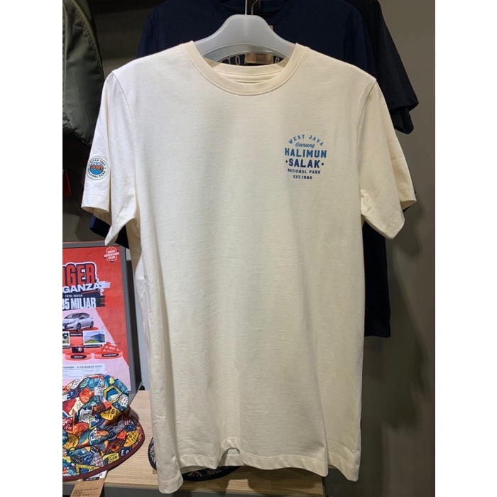 bismillahEIGER KAOS  HALIMUN NATIONAL PARK TEES - WHT