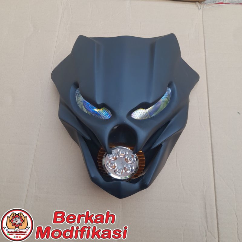 Jual Headlamp Batok Kepala Model Predator Srigala UNIVERSAL Untuk