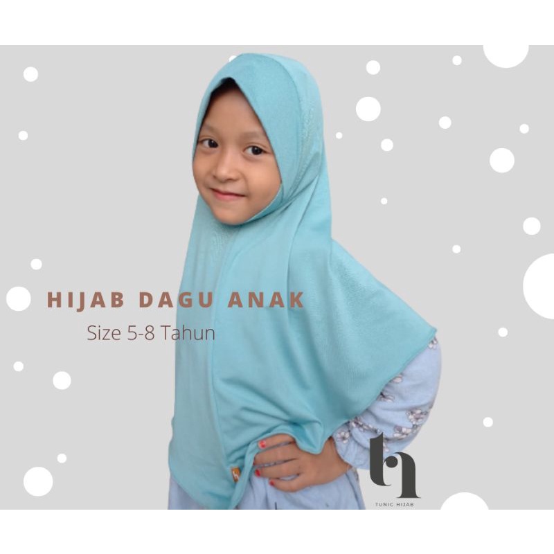 Jilbab Dagu Malaysia Anak Size 5-8 tahun | Hijab Dagu Malay Anak | Jilbab Instan Anak Jersey | Jilbab Anak Dagu Malaysia | Bergo Anak Dagu | Jilbab Sekolah Anak