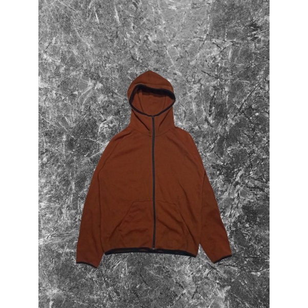 Hoodie Zipper second uniqlo