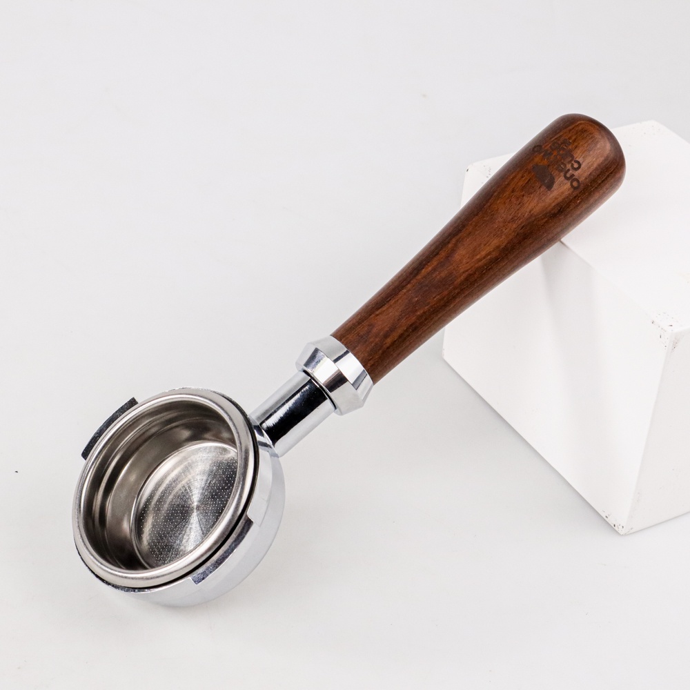 One Two Cups Handle Coffee Bottomless Portafilter 58mm - Brown - 7RHXF0BR