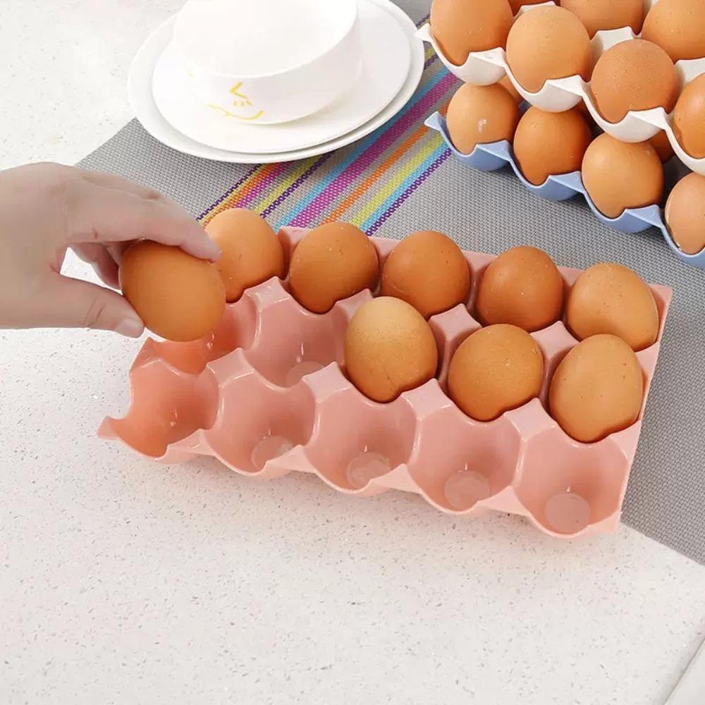 Solighter Kotak Penyimpanan Telur Piring Saji Egg Organizer Food Storage Tray Alat Dapur