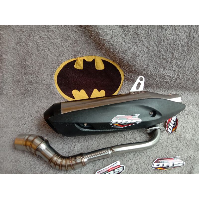 Knalpot Racing rob1 rcb das  Nmax Aerox PCX 150 PCX 160 Vario 125 Vario 150 Xmax Beat Scoopy