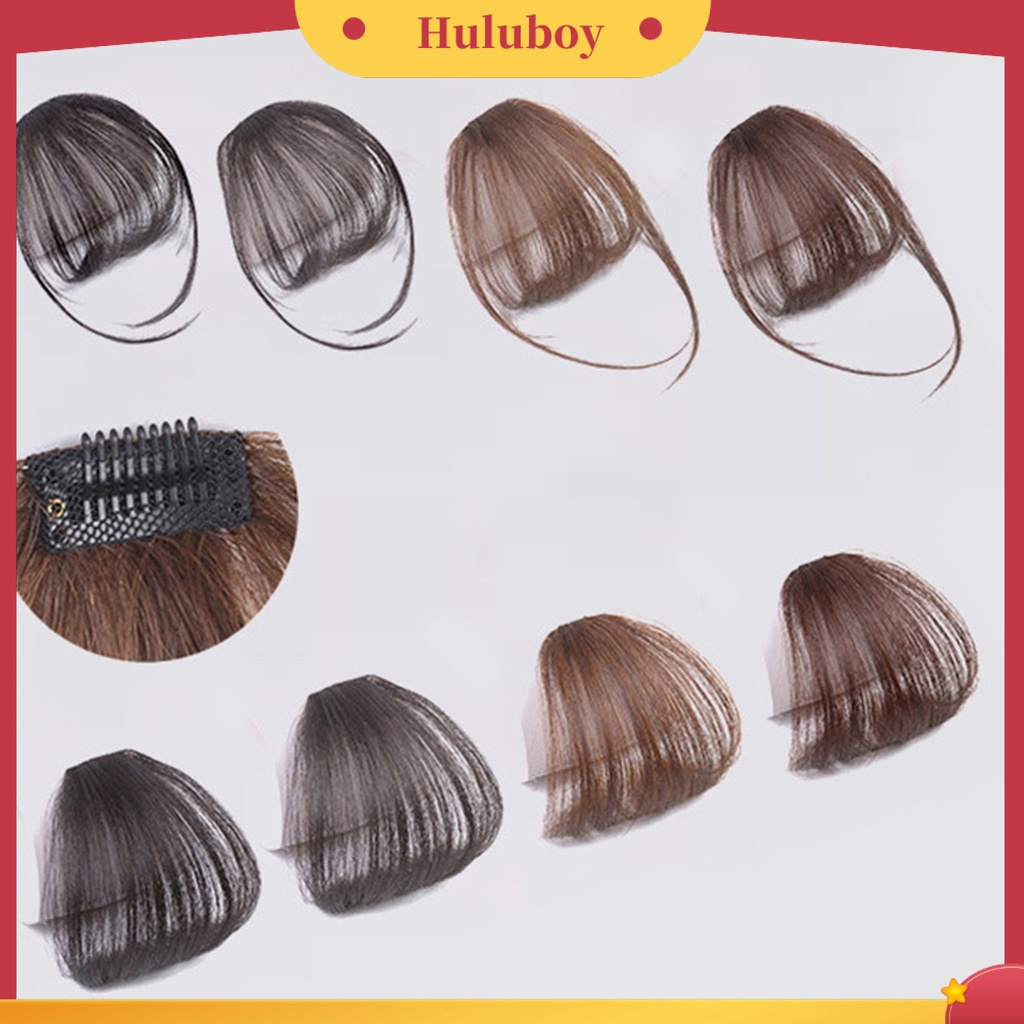 Wig Poni Rambut Palsu Bahan Serat Imitasi Warna Cerah Untuk Wanita