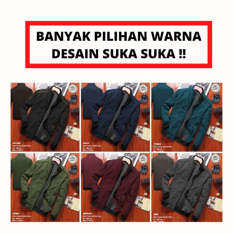 JAKET CUSTOM SABLON - JAKET CUSTOM SATUAN