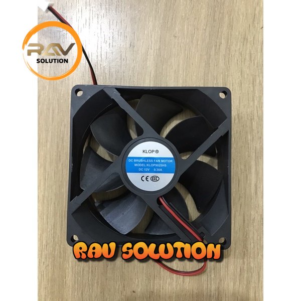 Fan DC Kipas Pendingin 9Cm Klop/BE