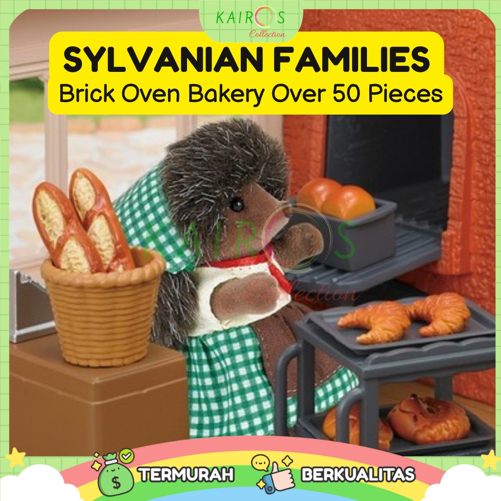 Sylvanian Families Brick Oven Bakery Over 50 Pieces