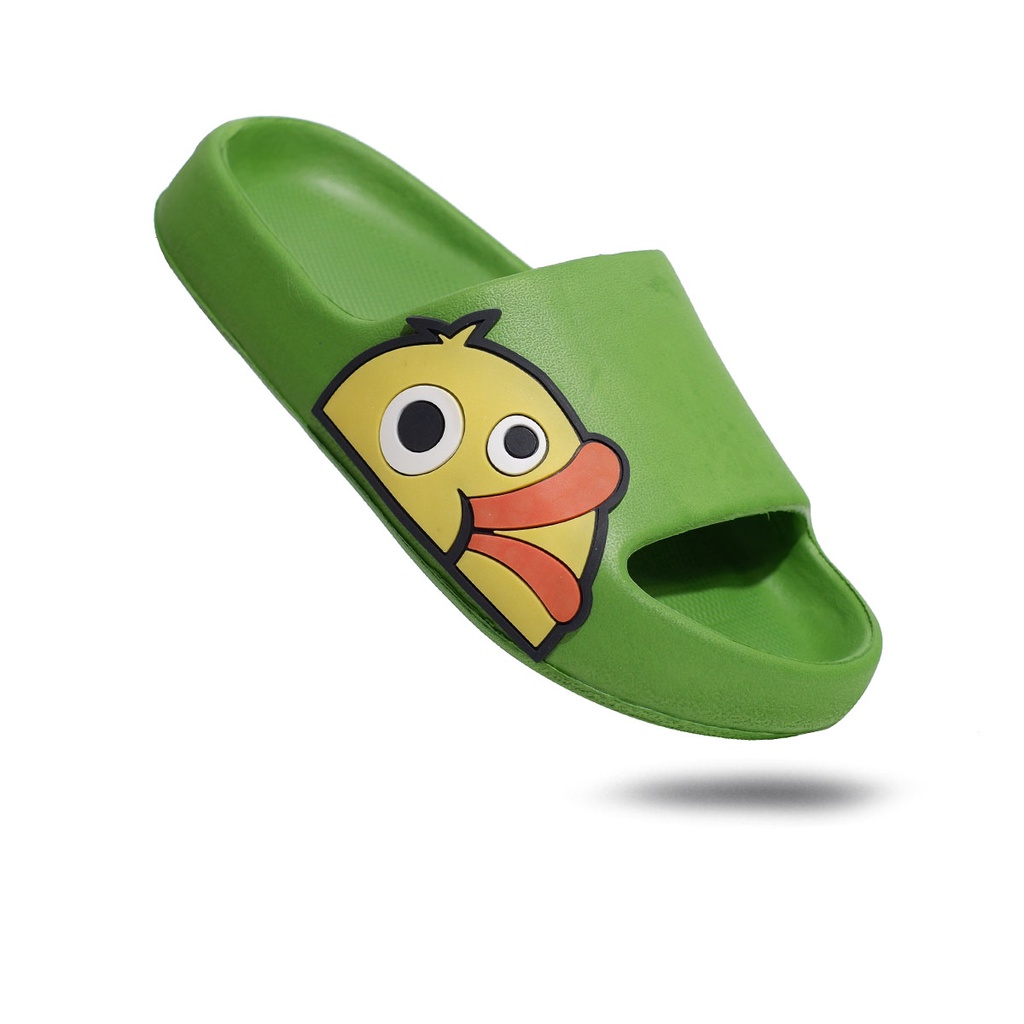 Asfer 877 6T - Sandal slop anak cewek import | Sandal selop eva phylon anak2 permpuan  gambar duck untuk rumah tahan air 31-35