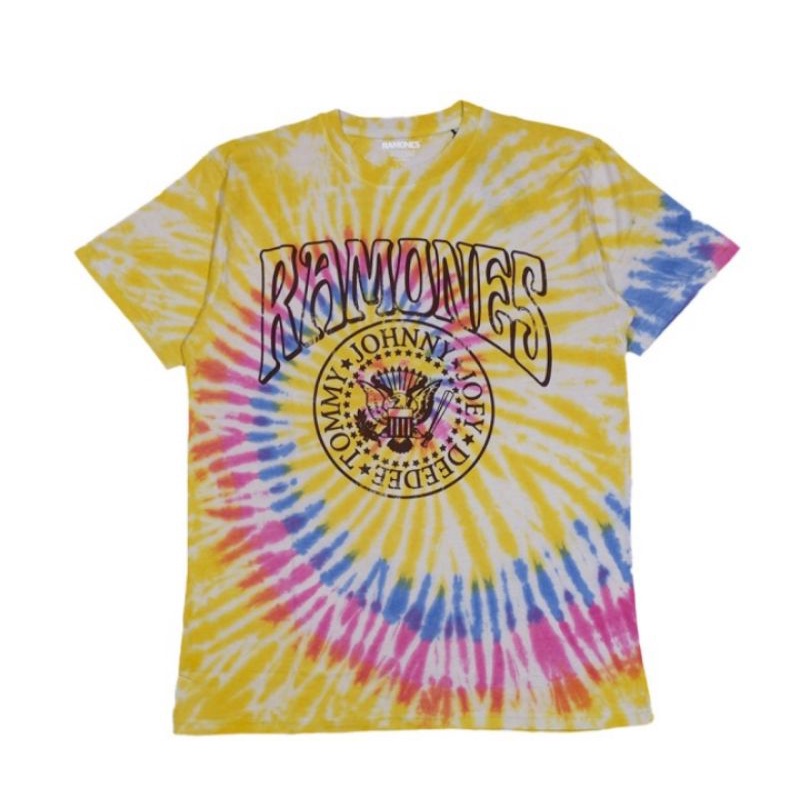 OFFICIAL RAMONES - SEAL TIE DYE - M
