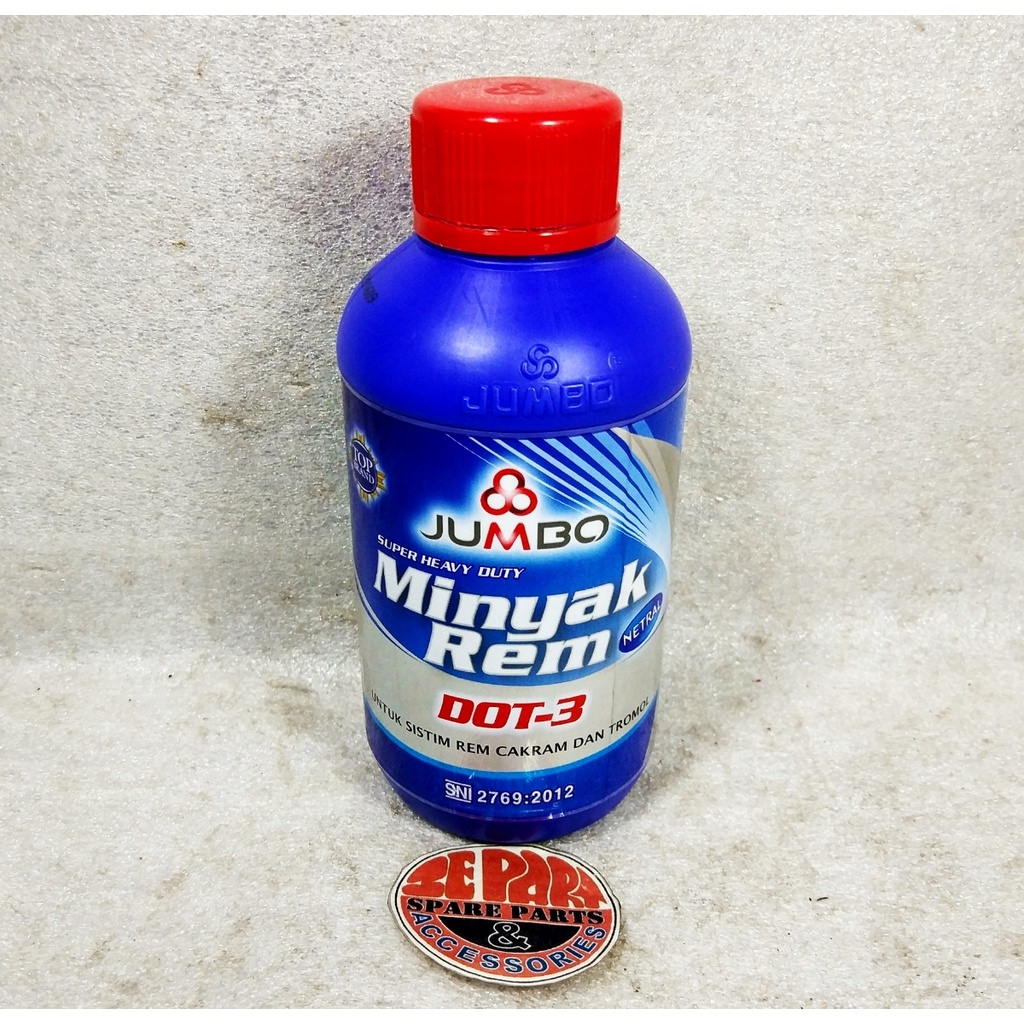 

Minyak rem Jumbo Dot 3 Netral 300 ML Merah
