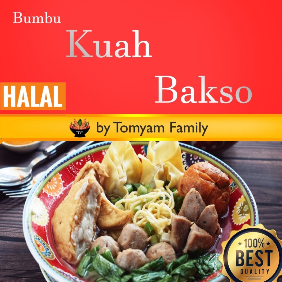 

Bumbu Kuah Bakso Kualitas Premium Sachet Merek Tomyam Family