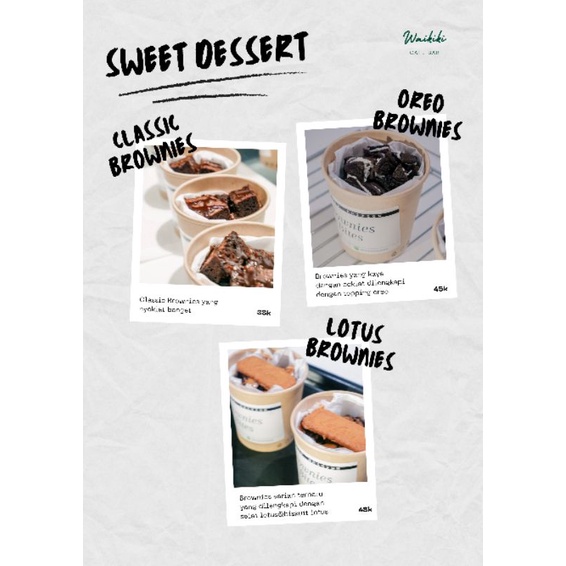 

Shiny Crust Brownies Bite dari waikiki.corner