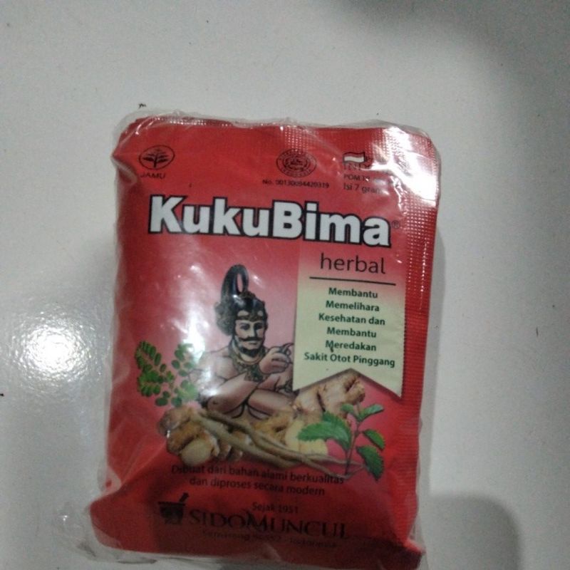 

kuku bima isi 10 saset