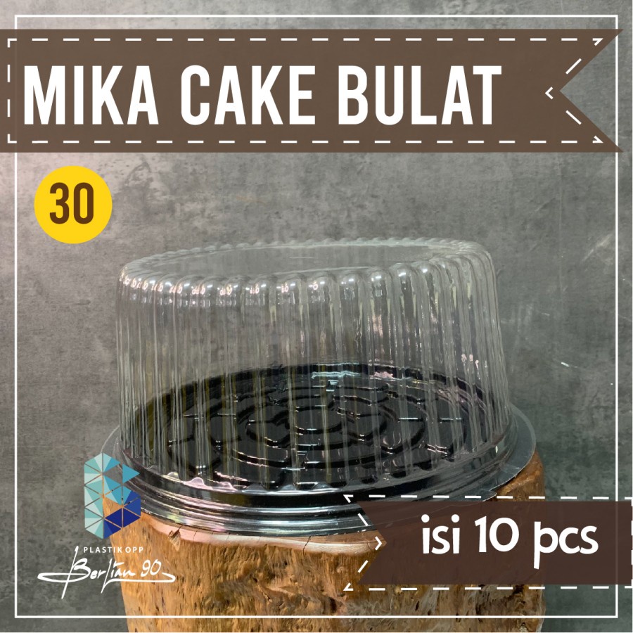Mika plastik bolu bulat ct 30 / mika tumpeng / mika kue tart / Mika Kue Bolu