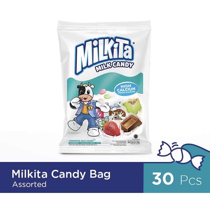 

MILKITA MILK CANDY PERMEN SUSU 120 GR