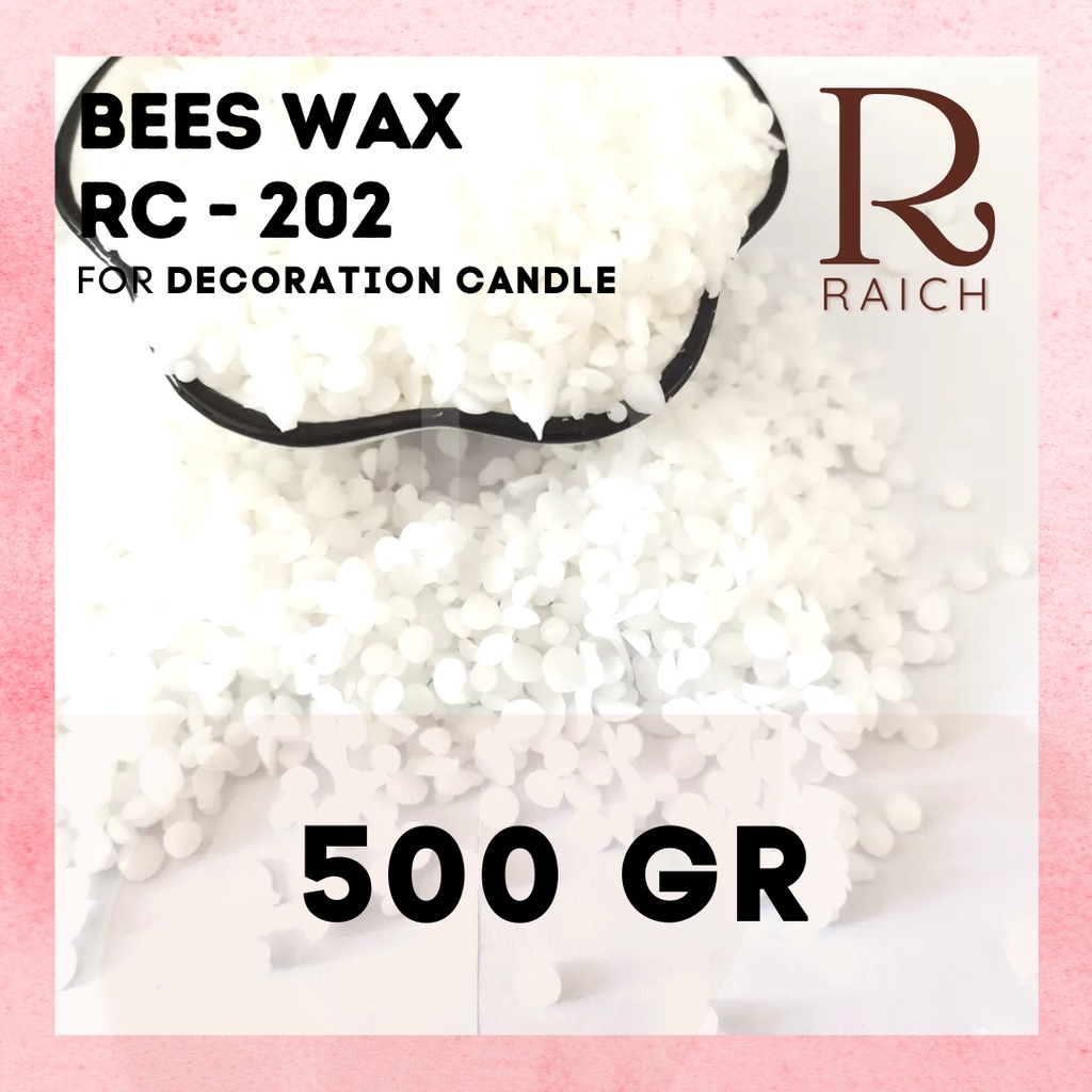 500gr BEESWAX RC-202 / White Bees Wax Cera Alba Cosmetic Bee Wax