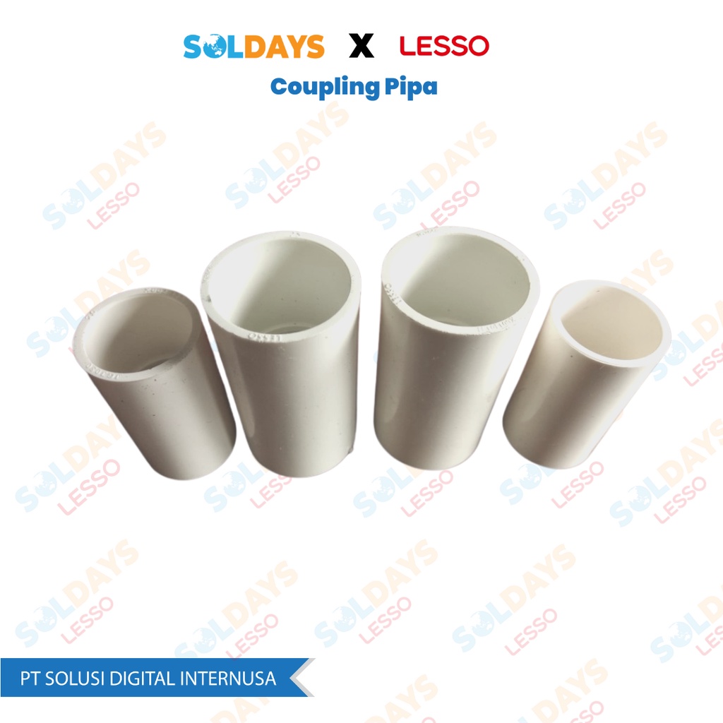 Lesso PVC Conduit Coupling dn25 / Sok Pipa Conduit Coupling 25 mm