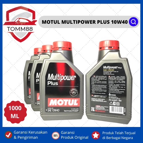 MOTUL MULTIPOWER PLUS 10W-40 1L /OLI MOTUL  OLI MOBIL/ 100%ORIGINAL
