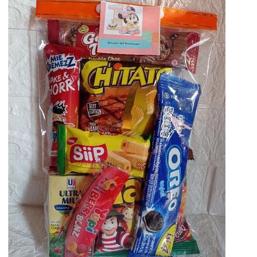 

Termurah Bingkisan Ulang Tahun Anak/Snack Ultah anak/paket ultah anak