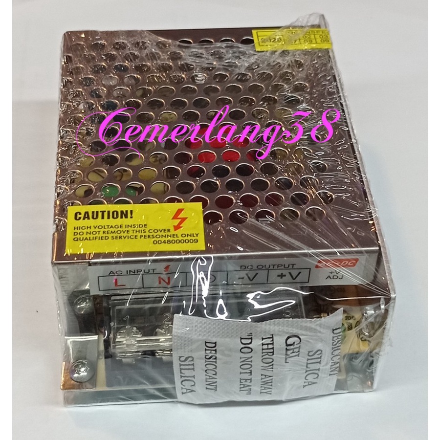 Adaptor Switching Power Supply Jaring / Besi 24V 2.5A