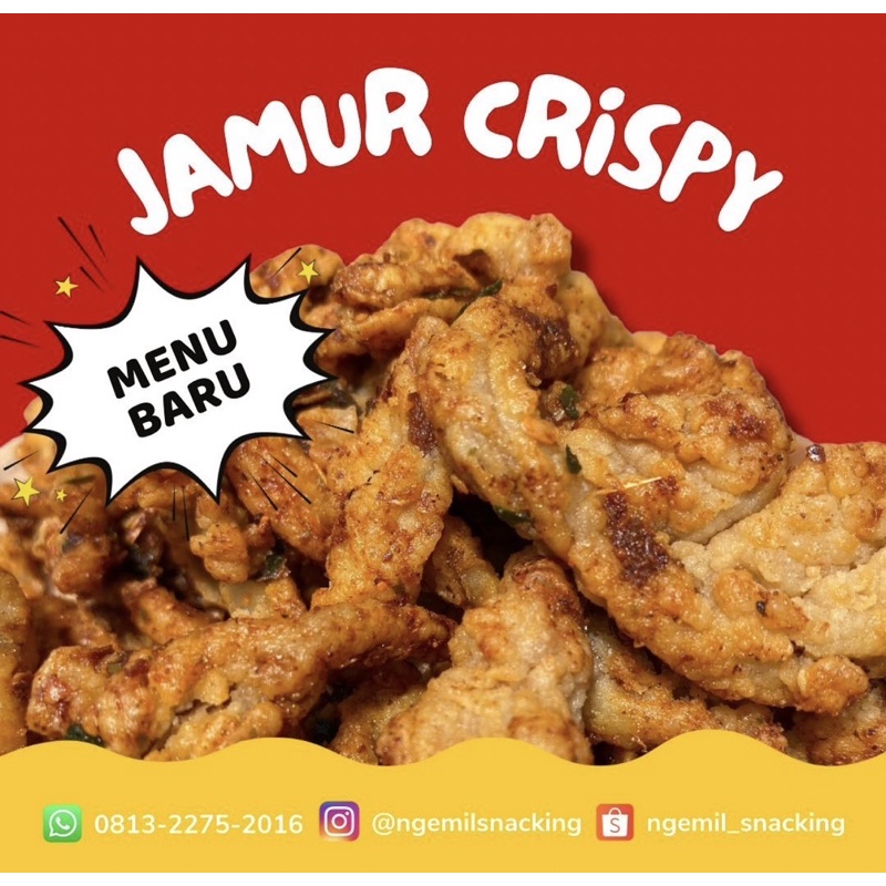 Jual Jamur Crispy 100grm Shopee Indonesia