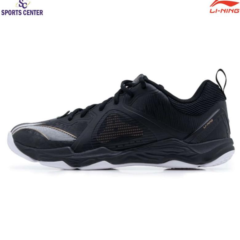 New Sepatu Badminton Lining Ranger VI / Ranger 6 Lite AYTS-012 Black