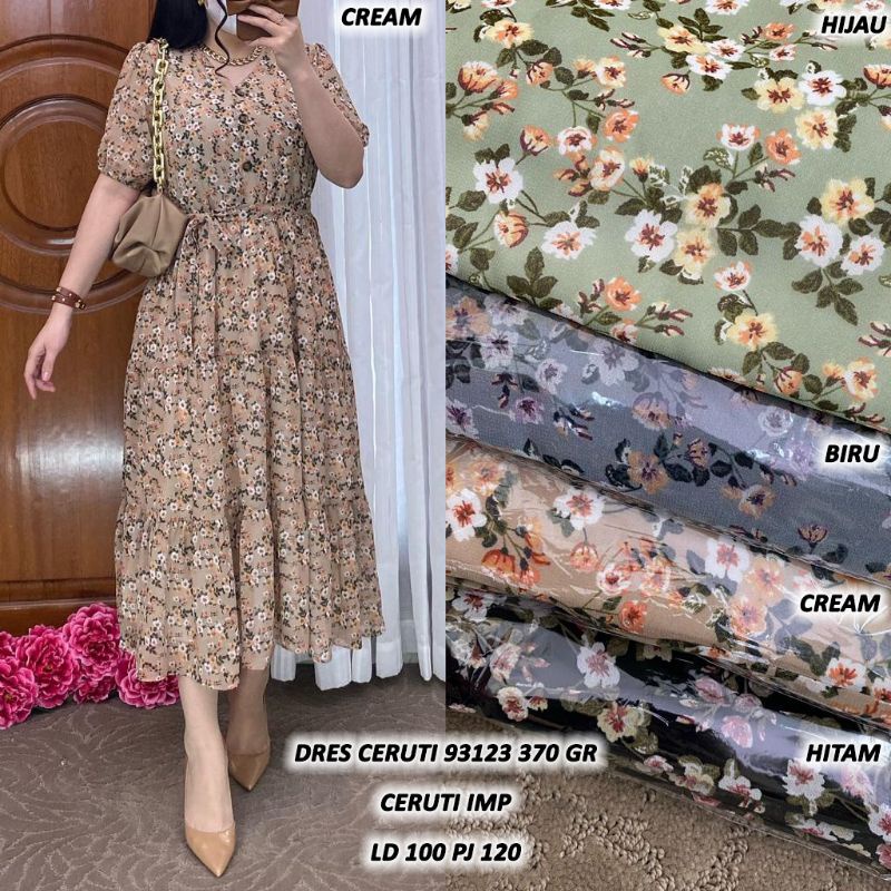 Dres Ceruti 93123 Dress Bunga