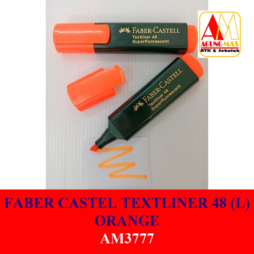 

FABER CASTEL TEXTLINER 48 (L) ORANGE