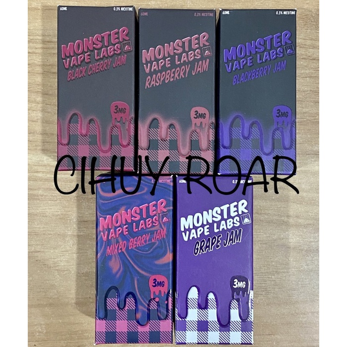 MONSTER VAPE LABS JAM 60 MILI