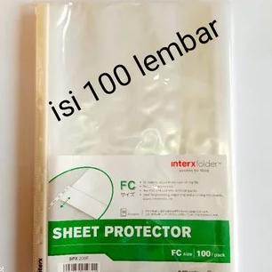 

HRG DISKON INTER X PP Pocket 100 Lembar Folio Inter x