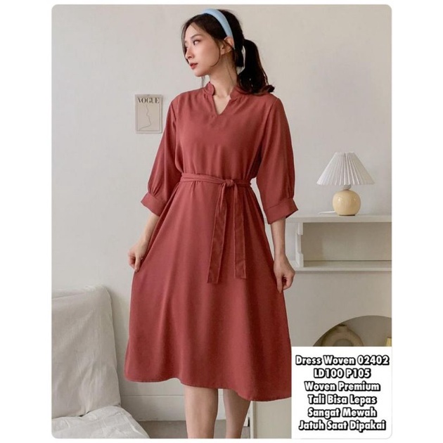 BEFAST - ZSO Dress RORA Wolfis / DRESS LUSIA / Maxy Dress Keluaran Terbaru / Pakaian Wanita Kondangan/Pesta / Dress Lengan Panjang Polos Formal / Fashion Kekinian Wanita Remaja Modis / Dress Wanita Kekinian Trendy