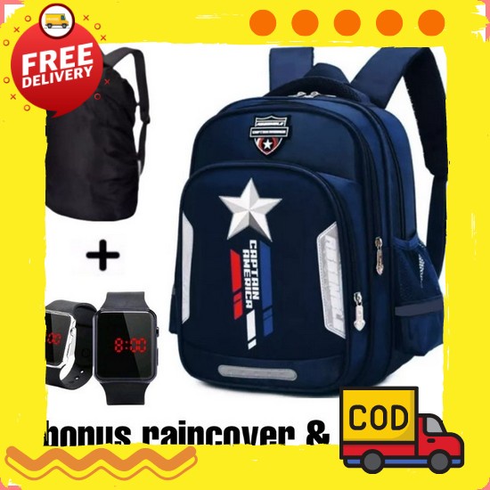 Tas Anak Sekolah Simple Sd Dan Tk Laki Laki Garsel Fkt 5929 Paket Gendong Ransel Perempuan Punggung 