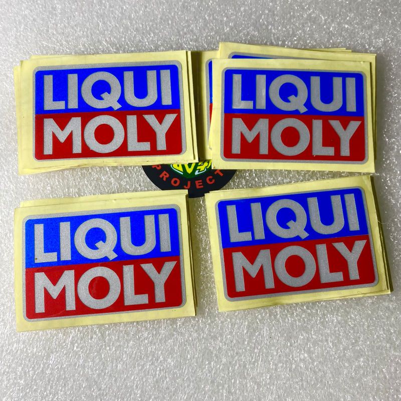 Sticker LIQUI MOLY cuting sticker 1pcs