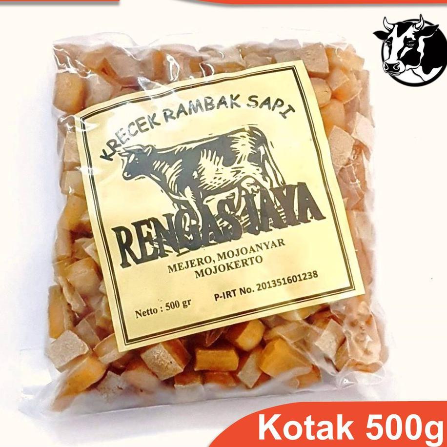 

오 Rambak Sapi Mentah Super 500g / Krecek Rambak Sapi Asli / Kerupuk Kulit Sapi Mentah Mojokerto New