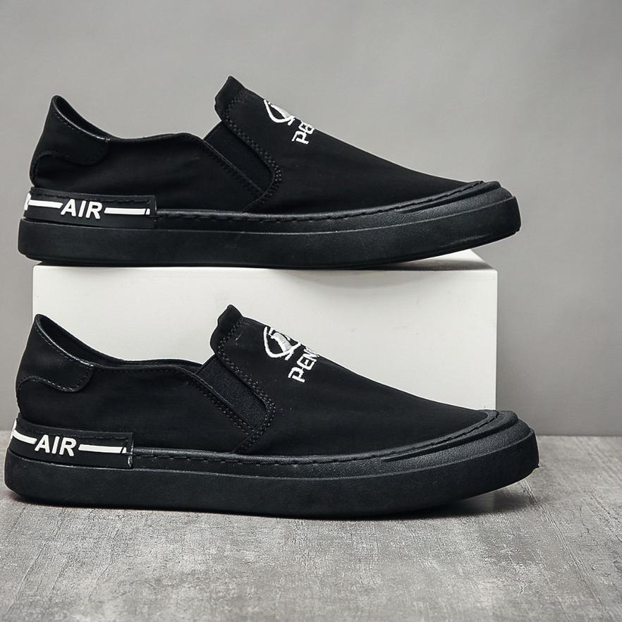 ➦➮✶✺ Pennay Men Shoes - Sepatu Slip On Pria POULTER ADAGIO Slip On Simple Kasual dan Santai Ready