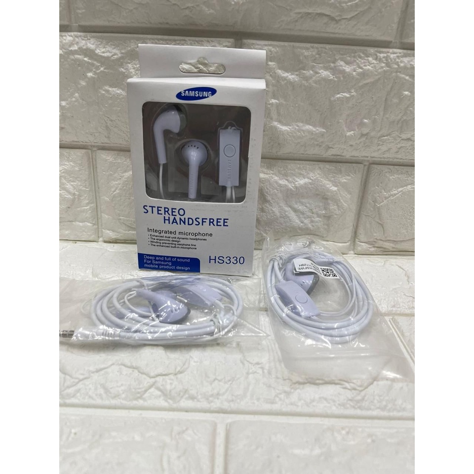 HF HANDSFREE HEADPHONE HEADSET EARPHONE SAMSUNG HS-330 HS330 HS 330