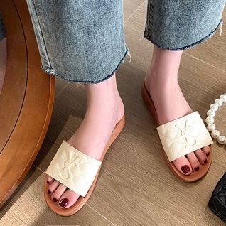 AND / COD / Sandal Wanita Import Slippers Wanita Kasual Sendal Jalan Anak Perempuan Sandal Slop Cewek Kekinian Murah SPT-34