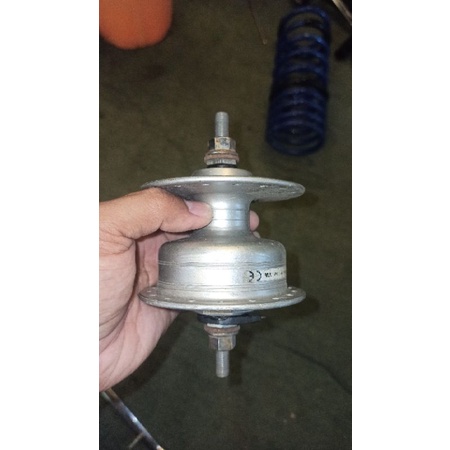 hub depan shimano dinamo nexus lampu 36h classic vintage