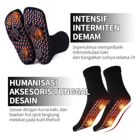 Kaos Kaki Magnetik Terapi Kesehatan Pemanas Penghangat