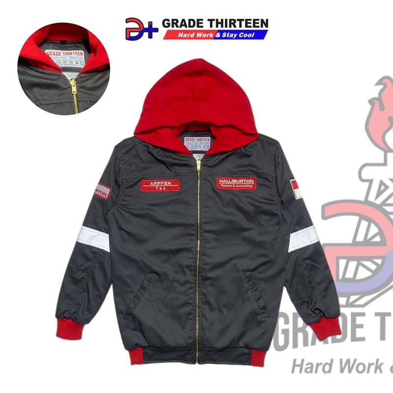 Jual Halliburton Jacket Hoddie Style Shopee Indonesia