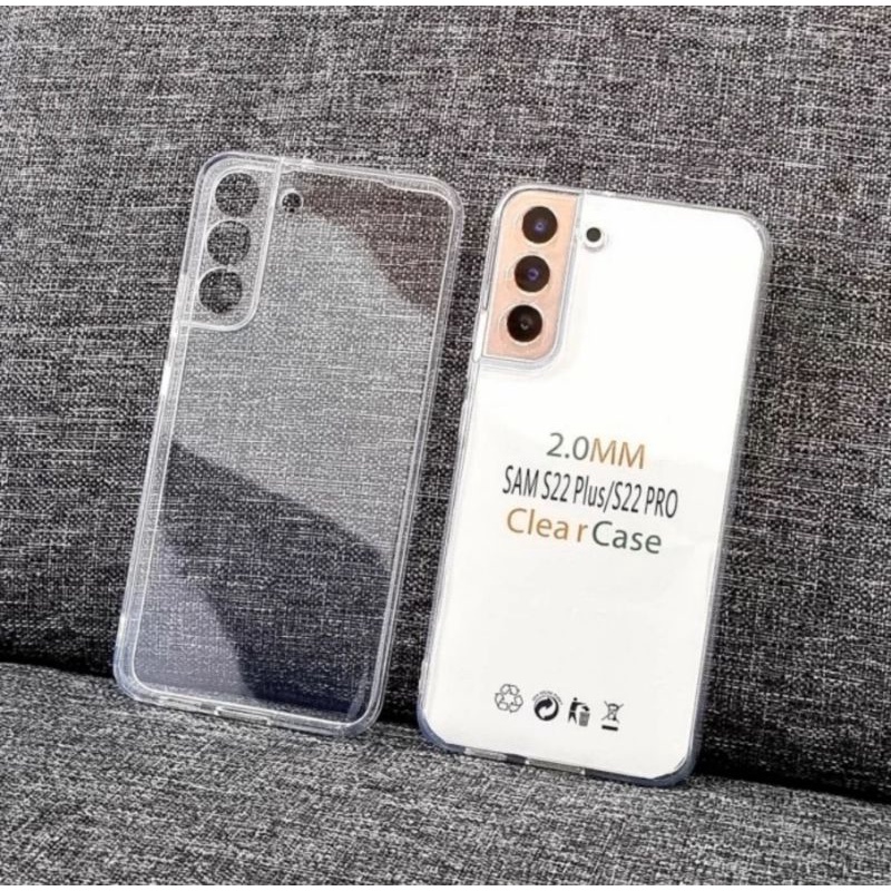 Case Samsung Galaxy S22 / S22 Plus S22+/ S22 Ultra 5G / S21 FE / S20 FE / S21 S21 Plus S21+ Ultra 5G 4G Silikon Casing Softcase Soft Clear Bening Camera Protect Transparan