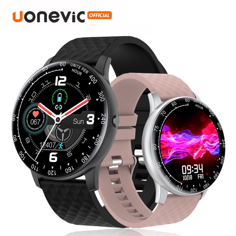 v BACA Uonevic H30 42Mm 42 mm smartwatch TG pelindung anti gores antigores layar kaca film jam tanga
