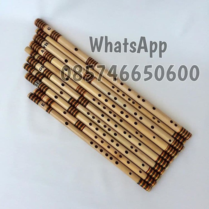 ✨Termurah✨ - Seruling Bambu Suling Dangdut 1 Set
