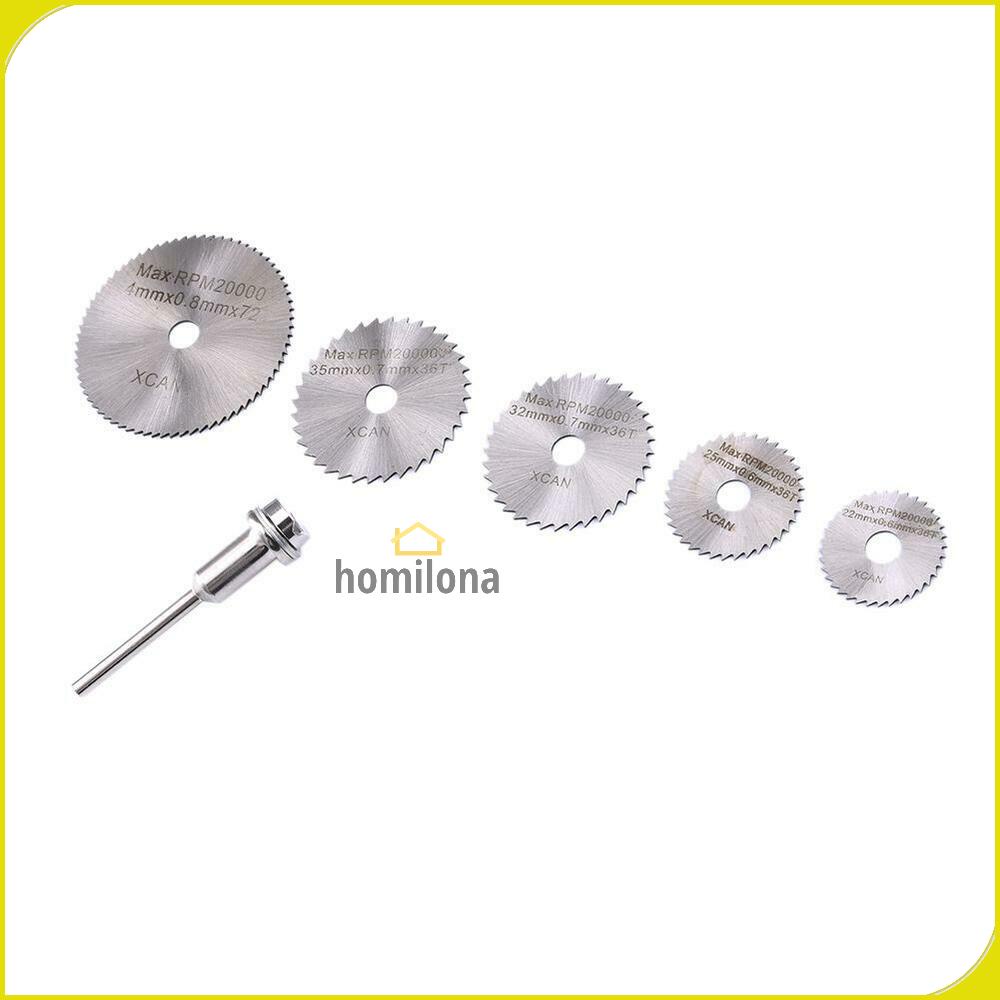 Taffware Mata Bor Mini Gerinda Kayu HSS Saw Blade 22/25/32/35/44 mm 5 PCS 58686