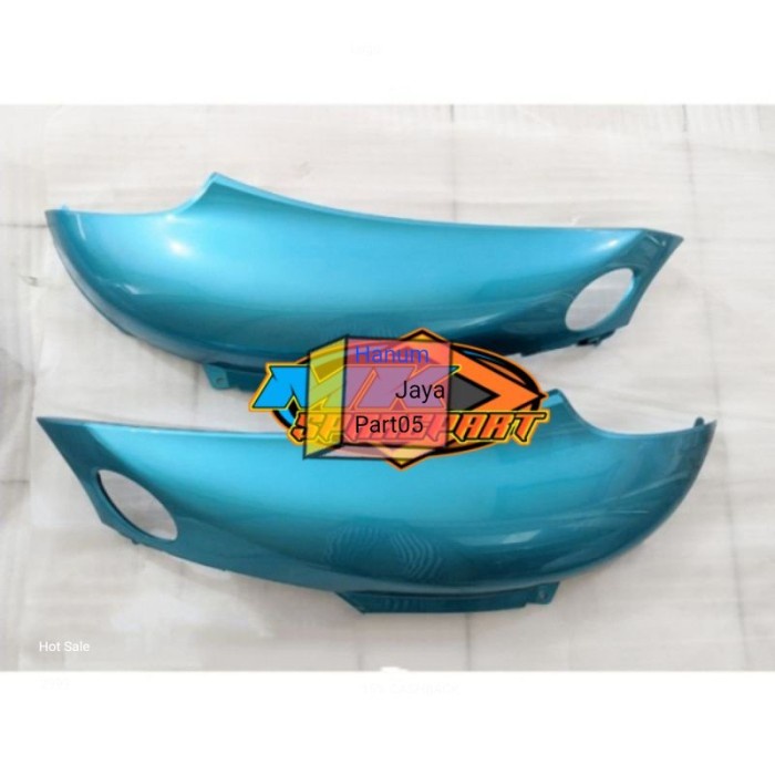 BODY BELAKANG FINO 115 KARBU SET KANAN-KIRI HIJAU TOSCA