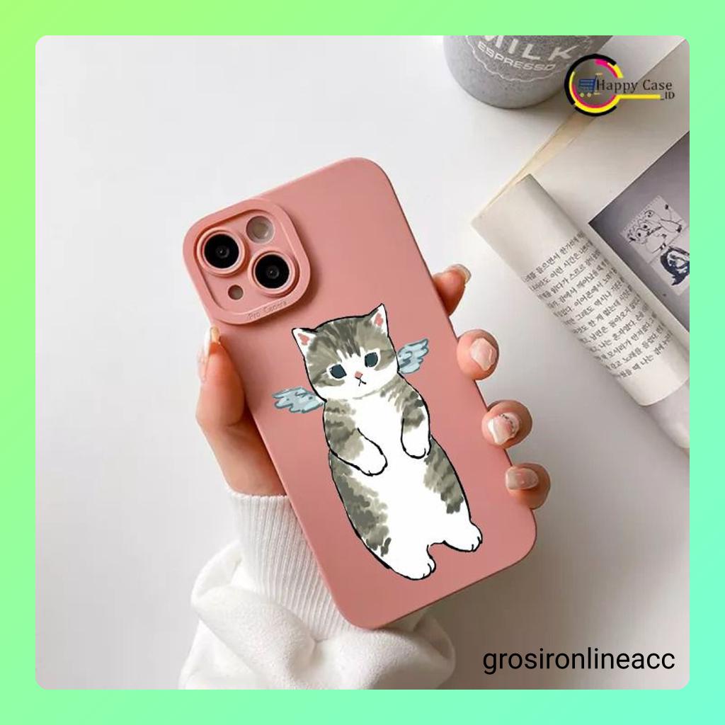 Case Casing Mata Kucing CC32 Cat Lucu for Xiaomi Redmi A1 A1+ 2022 4A 4X 5A 6A 7 7A 8 9 9A 9i 9C 9T 10 10C 11 11T 12 Note 4 4X 5A 5 7 8 9 10s 11s S2 Poco C40 F3 F4 M3 M4 M5 X3 NFC GT Pocophone 5G Prime Pro